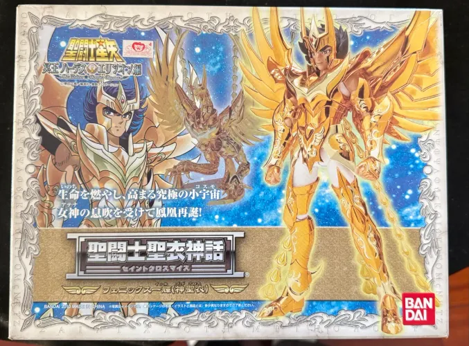 Ikki de Fênix Kamui Armadura Divina God Cloth Myth Bandai Cavaleiros do Zodíaco