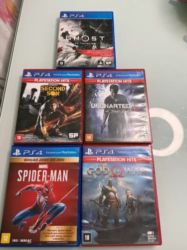 Vendo jogos PS4 