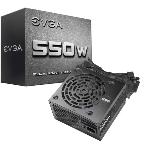 Fonte computador 550w evga faço troca