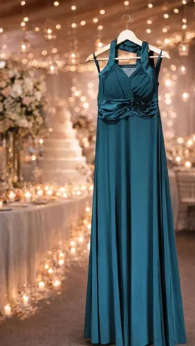 Vestido de festa - Verde