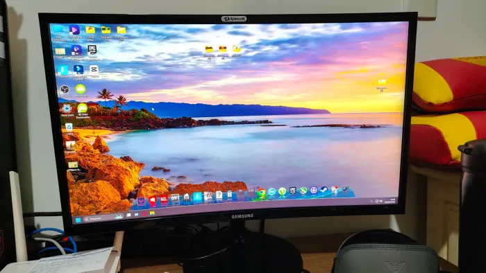 Monitor Samsung curvado 24Pl