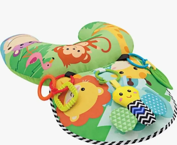 Tummy time almofada de atividades bebe