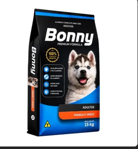 Ração para filhotes 30% proteína Premium bony
