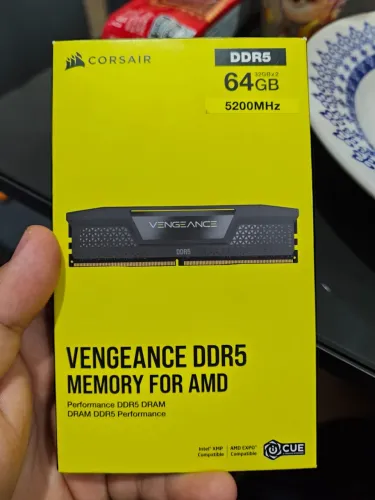 Memória RAM DDR5 2x32GB 5200MHZ Corsair