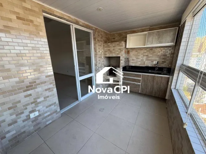 Excelente Apartamento para Locação na Guilhermina em Praia Grande  2 Suítes e Lazer Comple