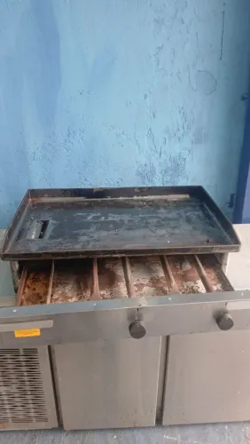 Chapa a gás Tedesco 