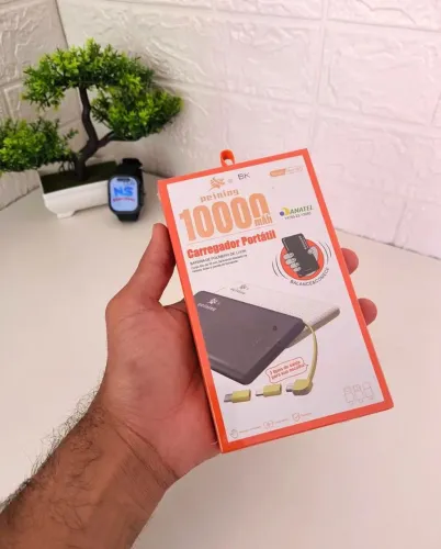 Carregador portátil Power Bank 1000mah