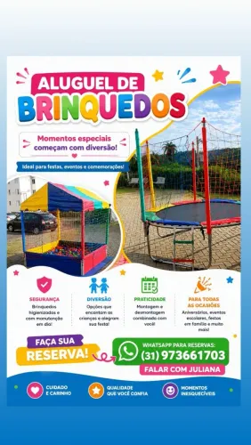 Aluguel de Brinquedos