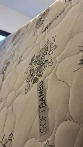 Cama casal bambu