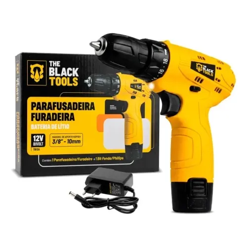 Parafusadeira Black tools sem uso