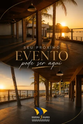 Aluguel de Espaço para Eventos na Marina 3 Mares