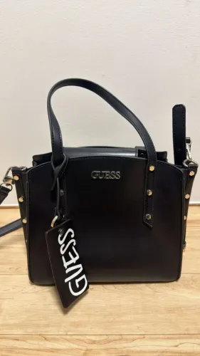 bolsa crossbody - Guess original preta