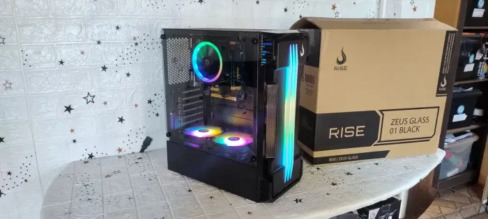 CPU i5, ssd 240gb, gabinete Rgb, 16gb memória ram, Windows 11, CPU i5 NOVO,