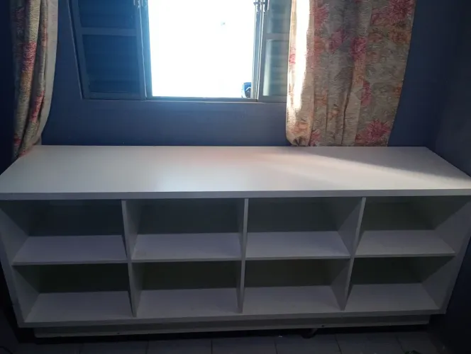 Estante organizar arquivos, tenho 2,chama negociar.