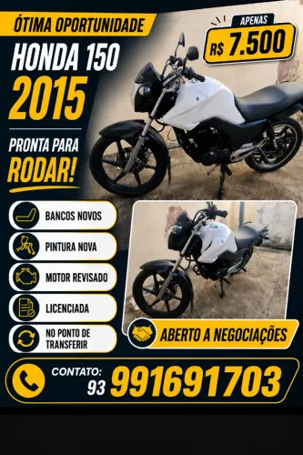 CG FAN 150 MODELO 2015