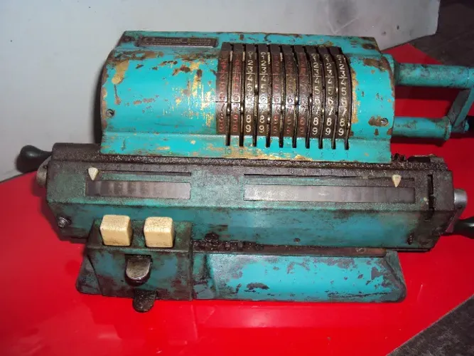 maquina cacular antiga ano 60