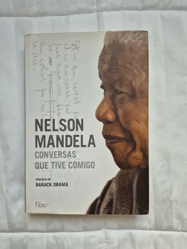 Livro Nelson Mandela doação 