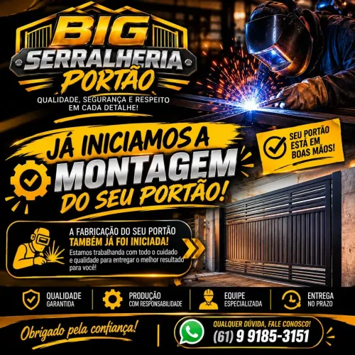 Portão novo