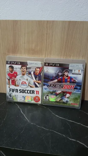 Super combo PES e FIFA 2011 PS3 - Completos (mídias excelentes)