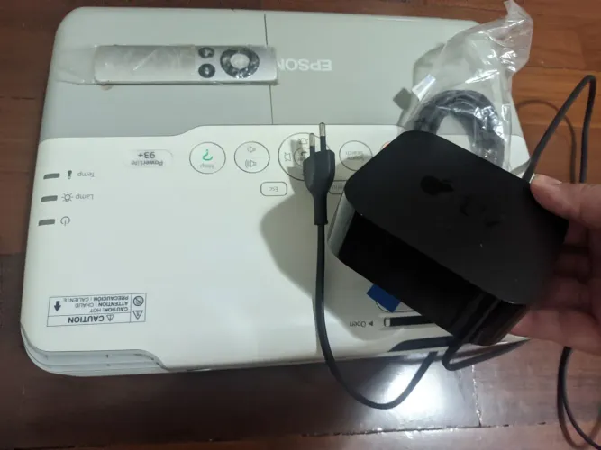 projetor+ apple tv