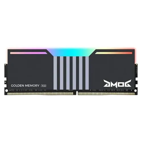 Memória Gamer DDR4 8GB 3200Mhz GMOG RGB Black Intel e AMD - WZetta