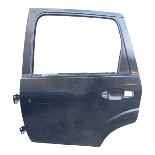 Porta Traseira Esquerda Preta Ford Fiesta 2003 2012 Traseira Esquerda Preta