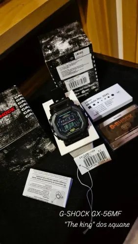 Relógio G-SHOCK GX-56MF king com caixa , manual, NF (zerooo) touch solar
