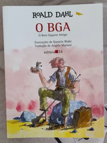 Livro O Bom Gigante Amigo