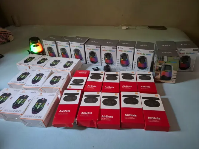 Vendo kit som mini speak+ mouse+Airdots