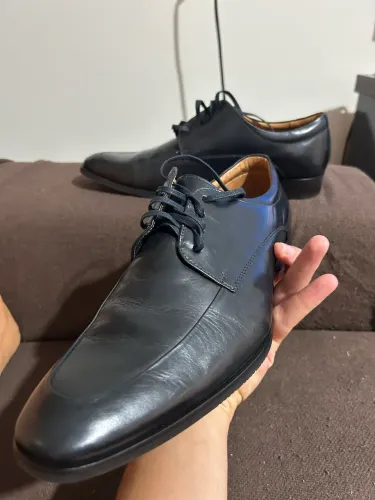 Sapato social de couro legítimo 45