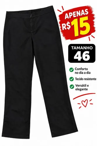 Calça capri