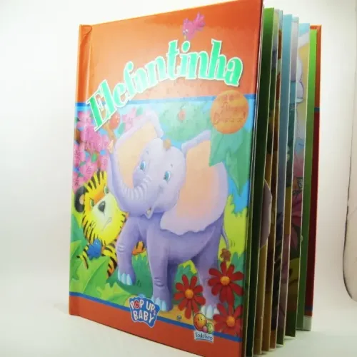 Livro Infantil Pop-Up Elefantinha Todolivro Capa Dura