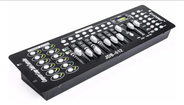 Mesa dmx 512 iluminação NOVA NA CX