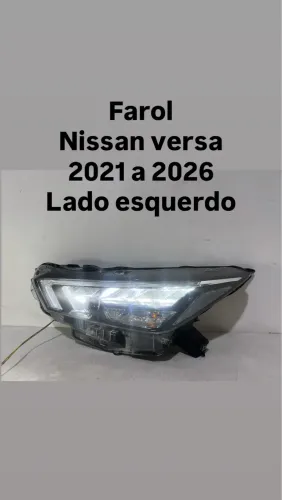 Farol Nissan versa 2021 22 23 24 25 2026 Le original