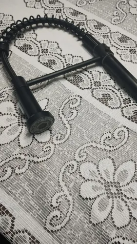 Torneira preta gourmet