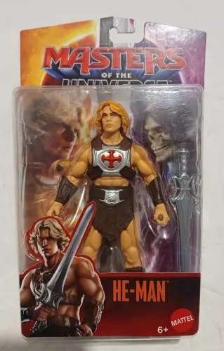 Boneco Master of the Universe He-man - Movie 2026<br>novo lacrado já disponível no Brasil 