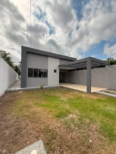Casa para Alugar no Condomínio Amazon Garden | 3 Suítes | 2 Vagas | Quintal | Ananindeua