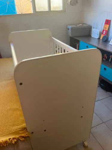 Mini berço com colchão