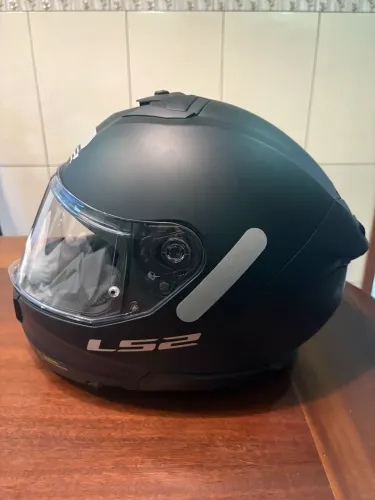 Capacete Ls2 Ff808 Stream Il Preto Fosco