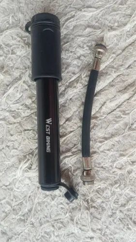 Bomba de encher 15 cm usada West biking