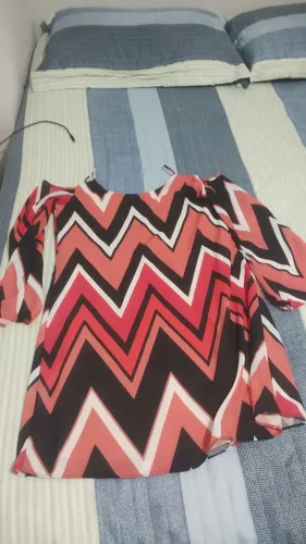 Blusa estampada social
