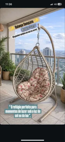 Balanços em corda náutica 