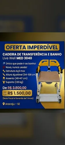 CADEIRA DE TRANSFERÊNCIA 