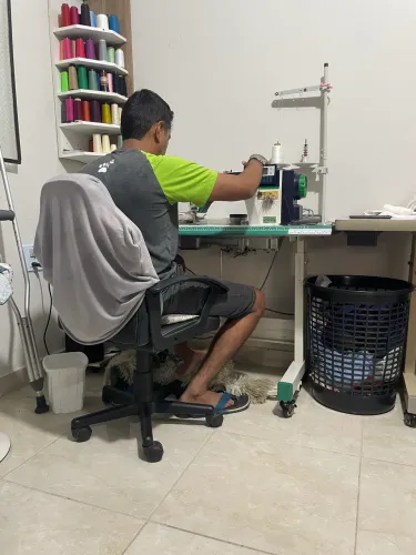 Mecânico de máquina de costura