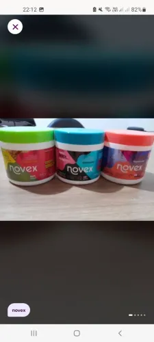 Kit 3 máscaras novex 210g cada