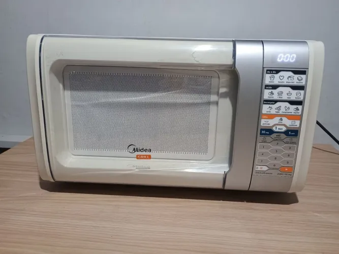 Microondas mídia Grill