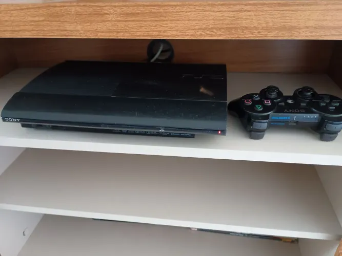 Console PS3 Desbloqueado Hen HD 250GB cheio de JOGOS mais Controle Original