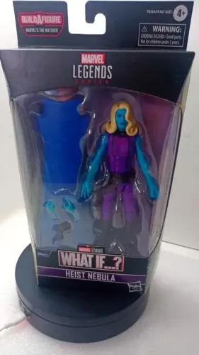 Marvel legends Nebulosa What if completa peça bar e caixa praticamente novo Marvel