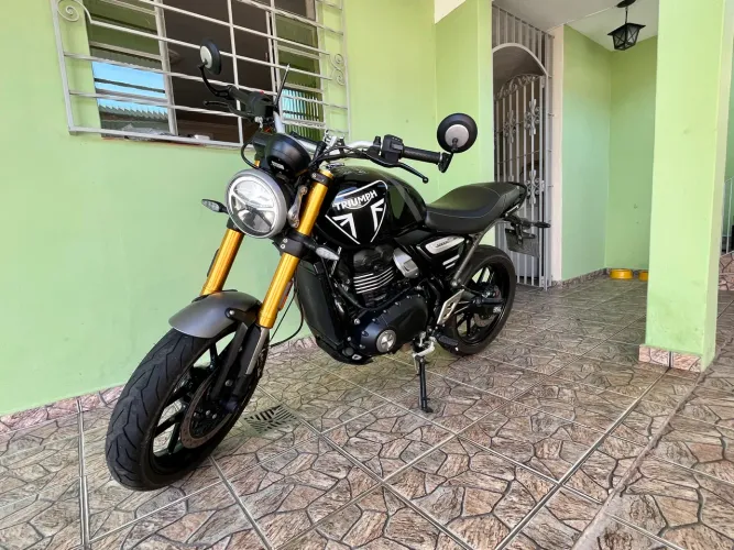 Triumph speed 400 único dono