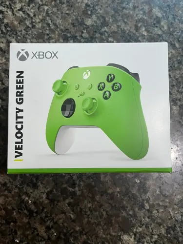 Controle Xbox One Velocity Green X/S Lacrado Verde